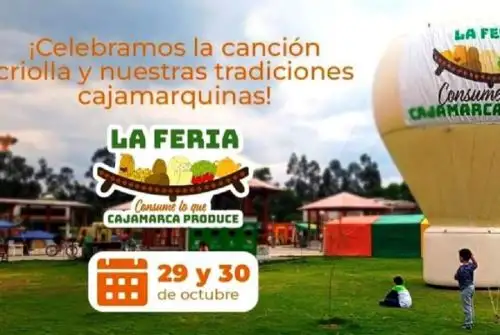 La Asociación de Productores de Cajamarca celebrará este fin de semana el “Día de todos los santos” y el Día de la Canción Criolla con el tradicional concurso de bollos, en la octava edición de la feria “Consume lo que Cajamarca produce” a desarrollarse en el complejo Qhapaq Ñan.