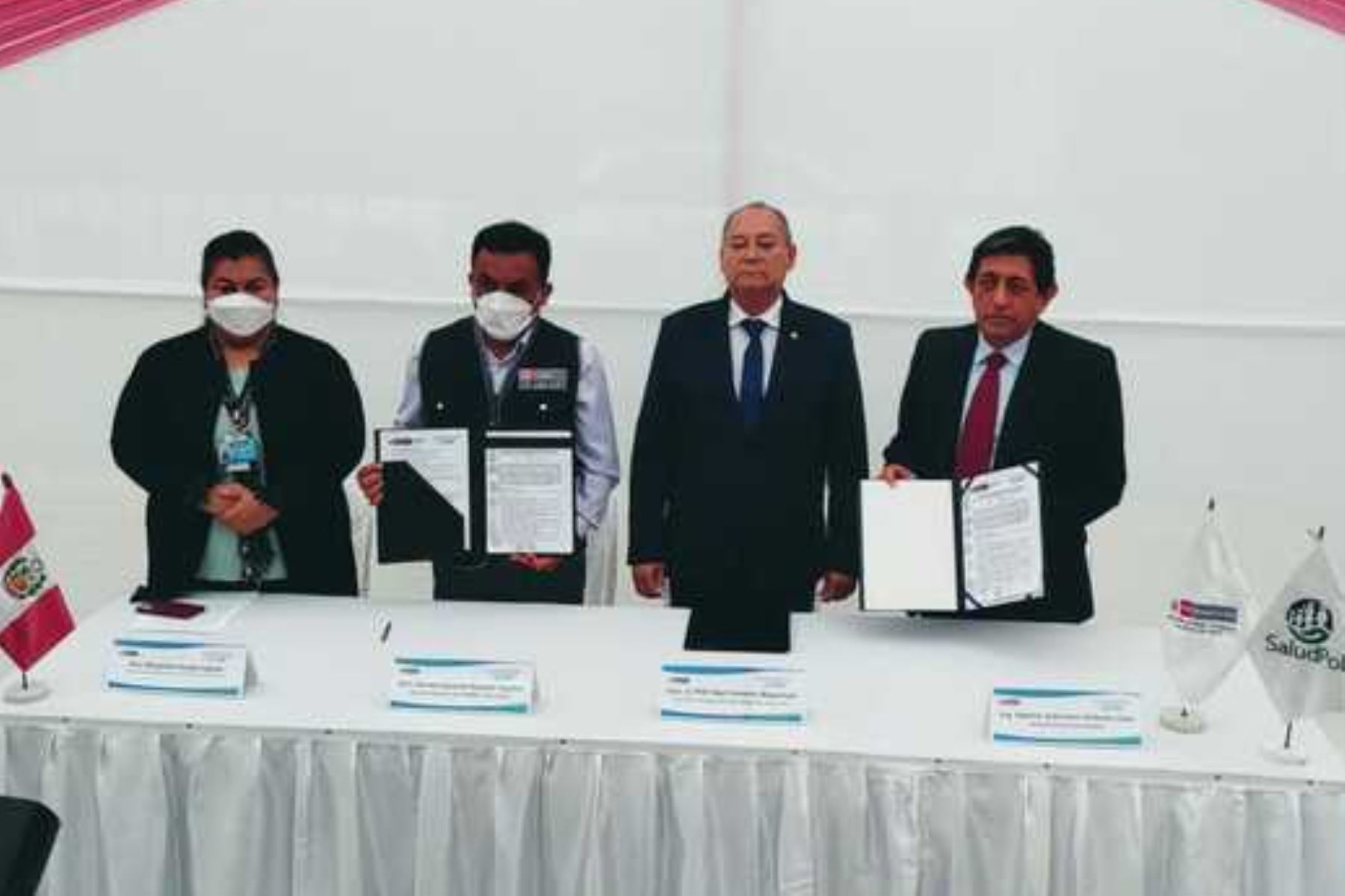 Saludpol amplía atención de asegurados con firma de convenio prestacional con Diris Lima Norte. Foto: Difusión