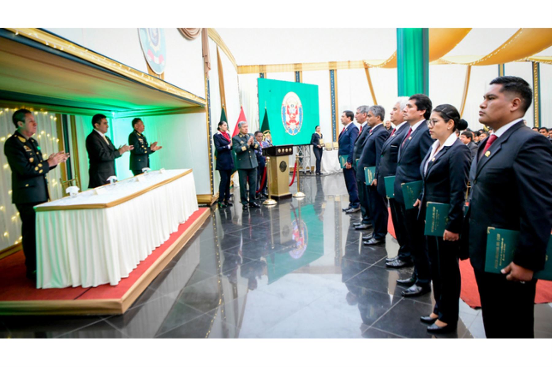 El ministro del Interior en la ceremonia de aniversario de la Dirila de la PNP. ANDINA/Difusión