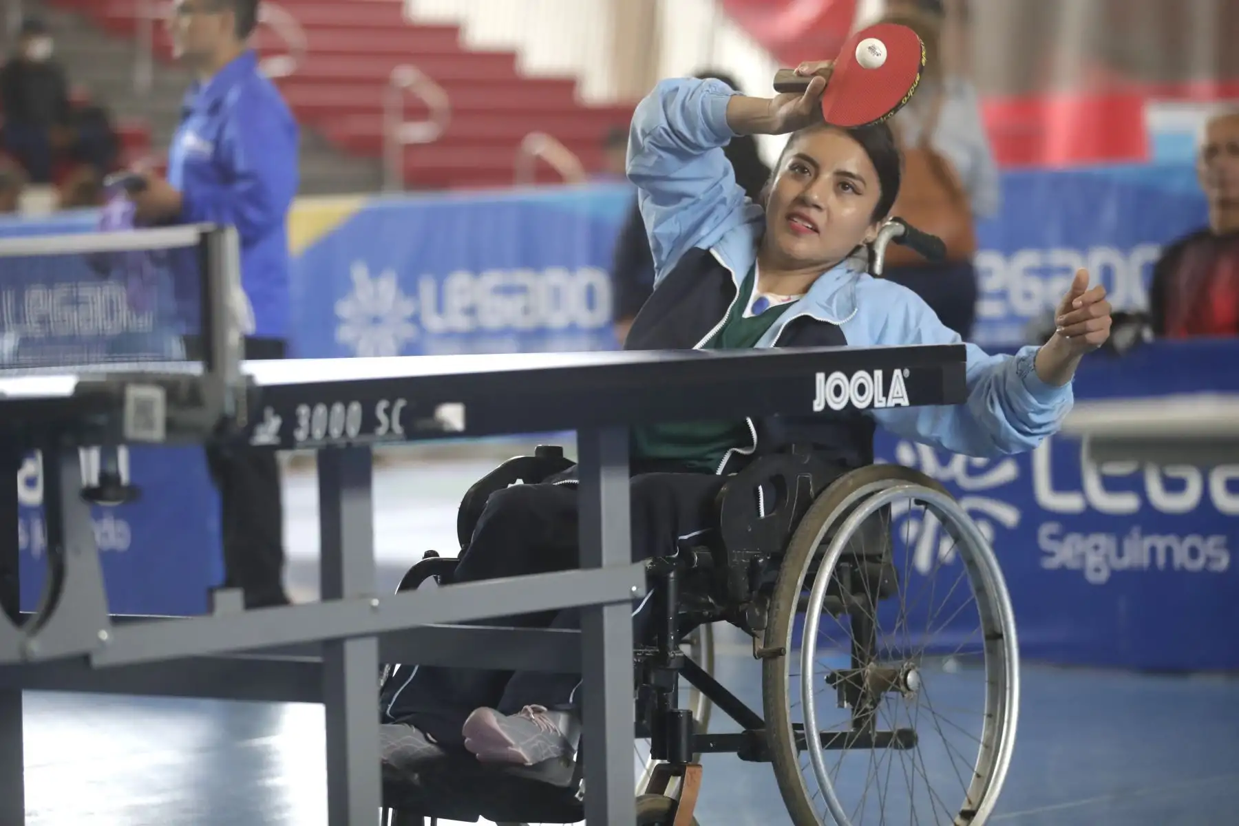 Más de 150 deportistas con discapacidad de Essalud participaron de torneo amistoso en Legado, Videna de San Luis.

Foto: ANDINA/Juan Carlos Guzmán Negrini