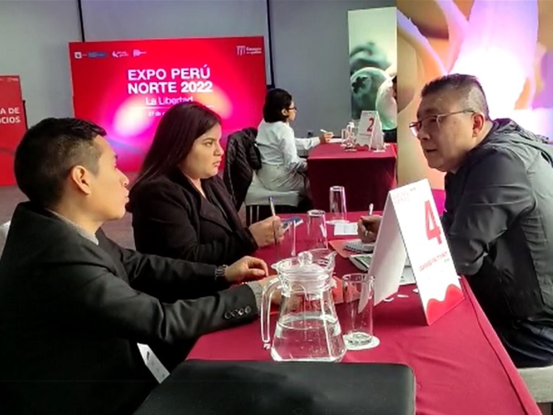 Productores y emprendedores de seis regiones del norte del país mostraron su oferta exportable en la Expo Perú Norte 2022 que se desarrolló en la ciudad de Trujillo. ANDINA/Difusión