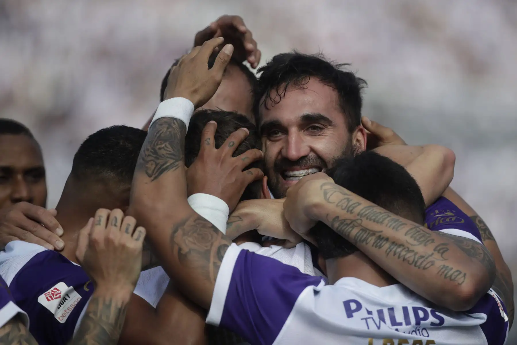 Alianza Lima vence por 2 goles a 0 al ADT de Tarma. Foto: ANDINA/Juan Carlos Guzmán