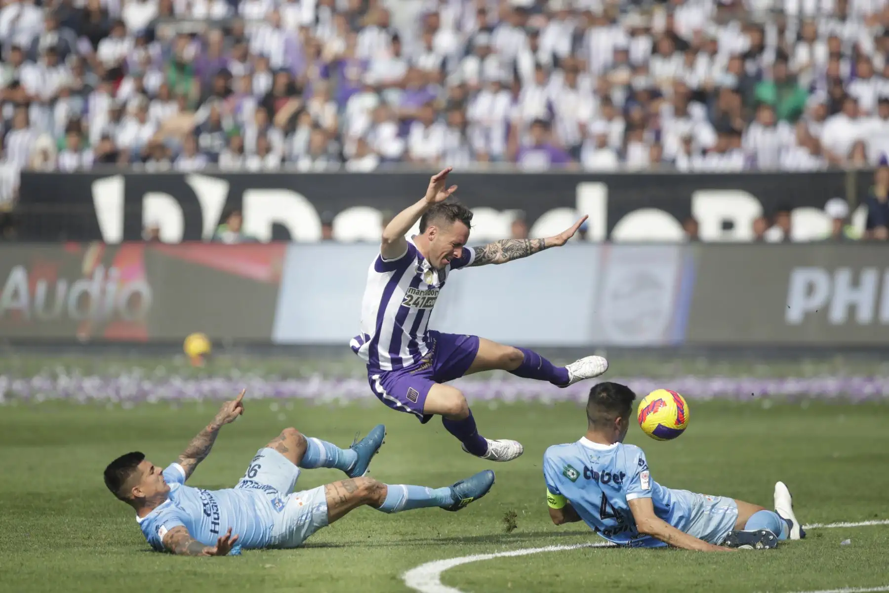 Alianza Lima vence por 2 goles a 0 al ADT de Tarma. Foto: ANDINA/Juan Carlos Guzmán