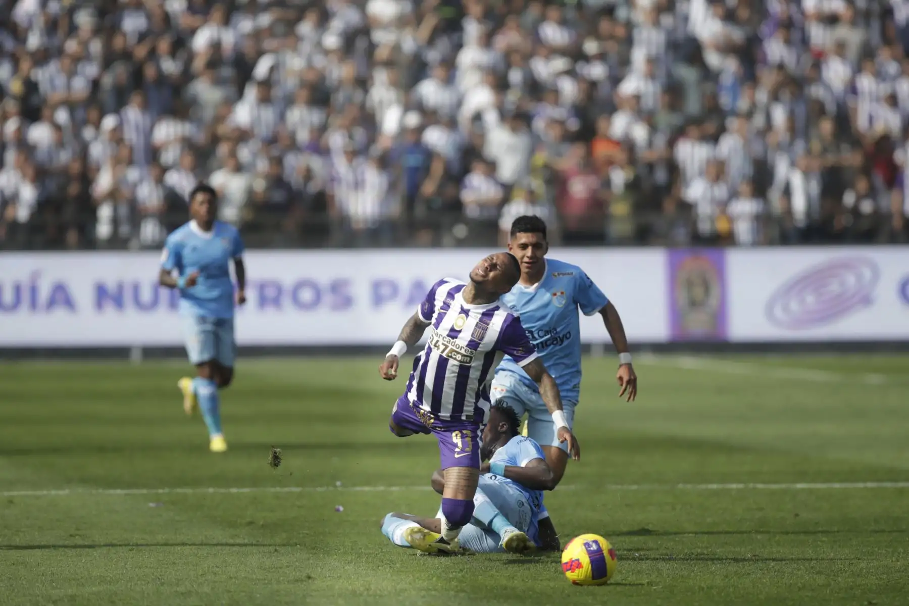 Alianza Lima vence por 2 goles a 0 al ADT de Tarma. Foto: ANDINA/Juan Carlos Guzmán