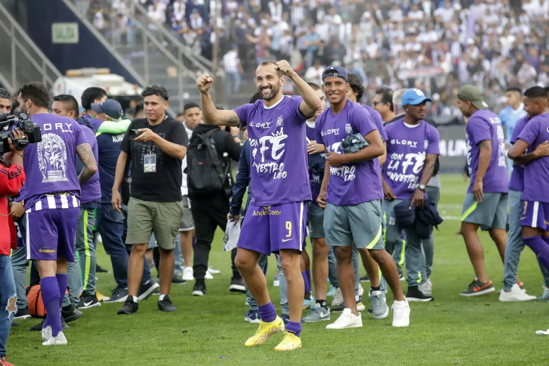 Alianza Lima venció 2-0 al ADT en la final del Torneo Clausura que se disputó en Matute y clasifica a la final de la Liga 1. Foto: ANDINA/Juan Carlos Guzmán