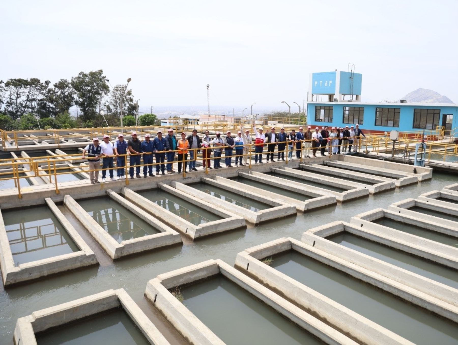 La planta de tratamiento de agua potable del Proyecto Chavimochic ampliará su producción de agua potable en beneficio de la provincia de Trujillo. ANDINA/Difusión