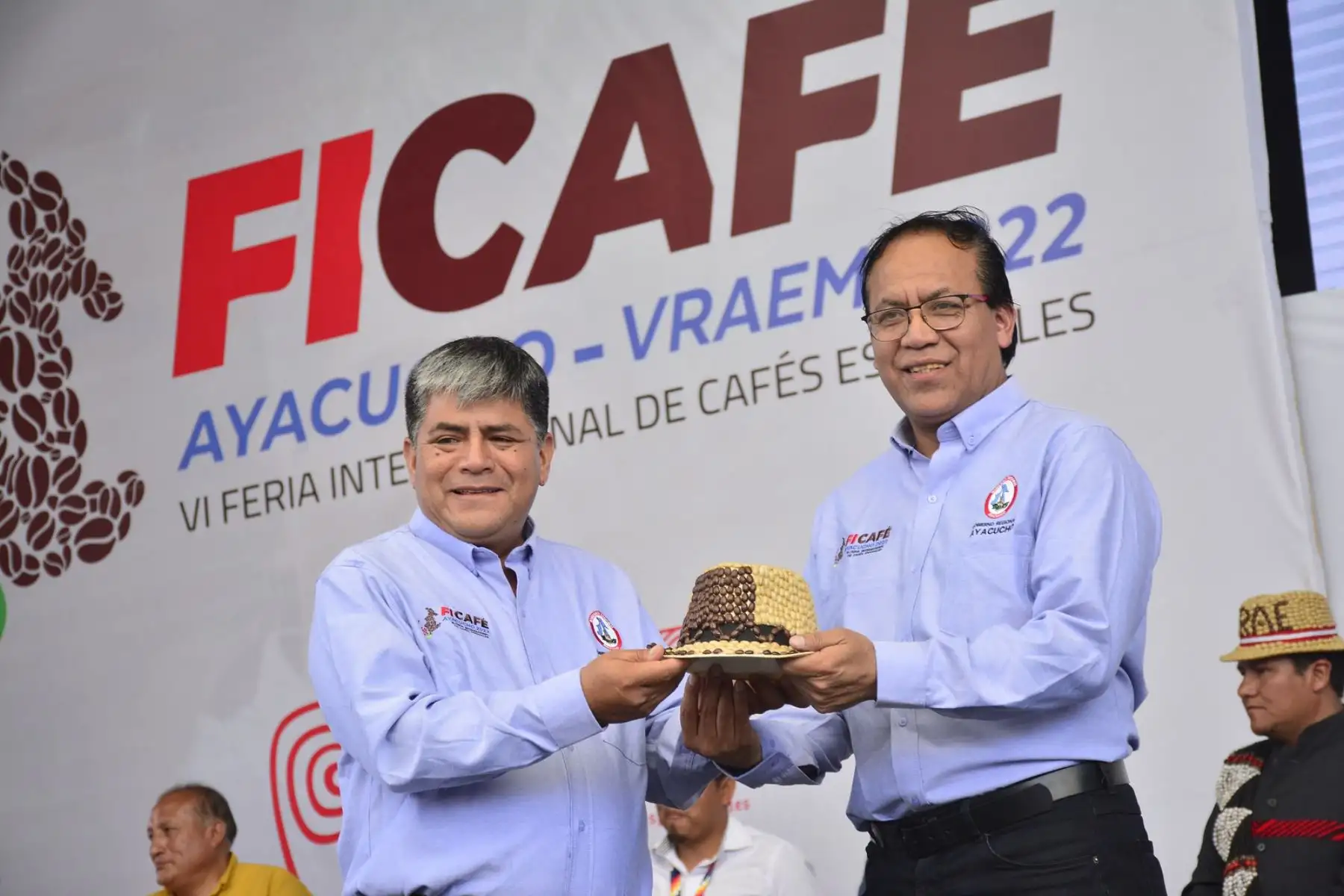 El ministro de Comercio Exterior y Turismo, Roberto Sánchez, clausuró la VI Feria Internacional de Cafés Especiales-FICAFÉ 2022, que se desarrolló en la región Ayacucho. Foto: ANDINA/Mincetur