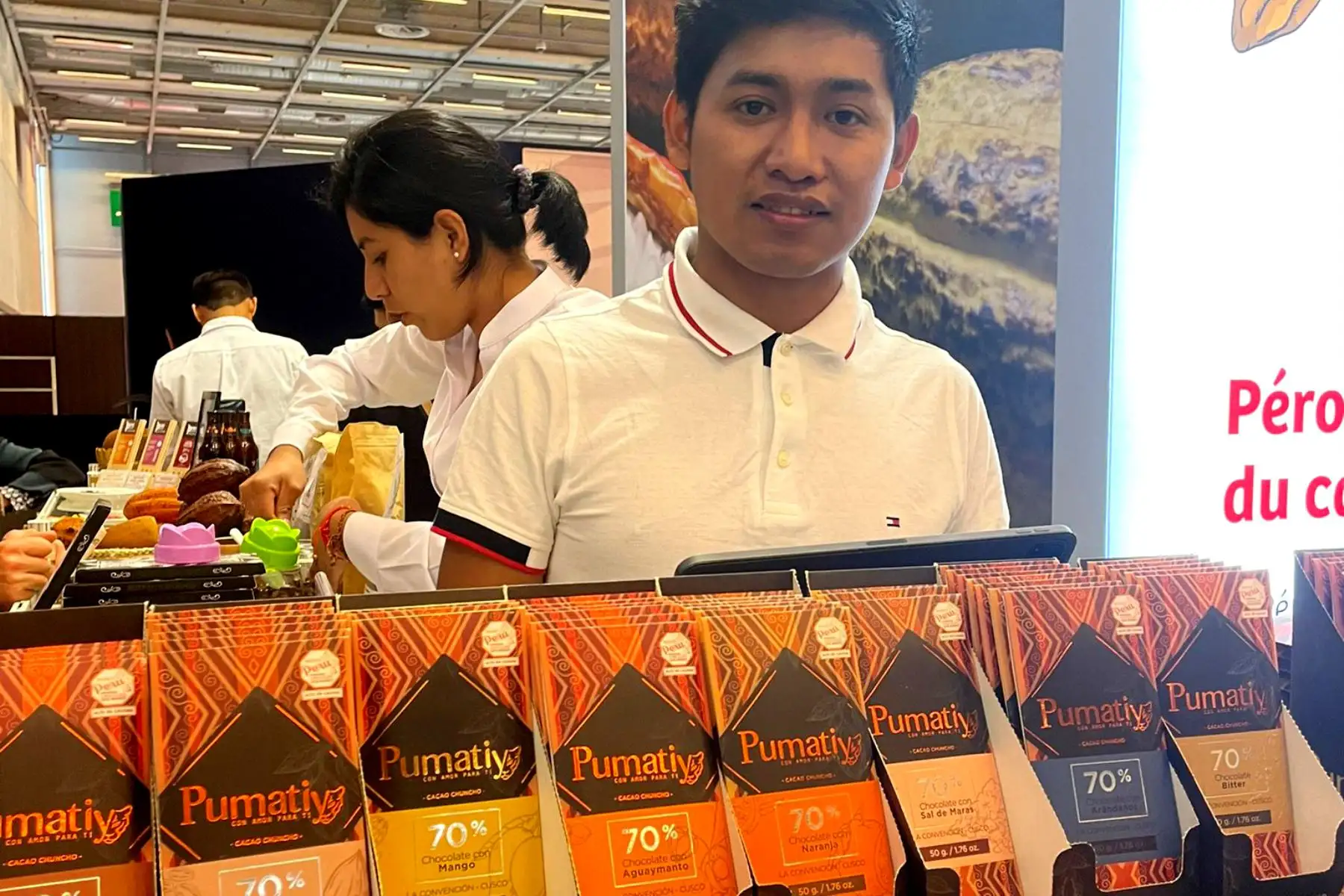 Otros destinos importantes del chocolate peruano fueron Canadá, Bolivia, Ecuador, Chile, México, Panamá, Colombia, Japón y Costa Rica. ANDINA/Difusión