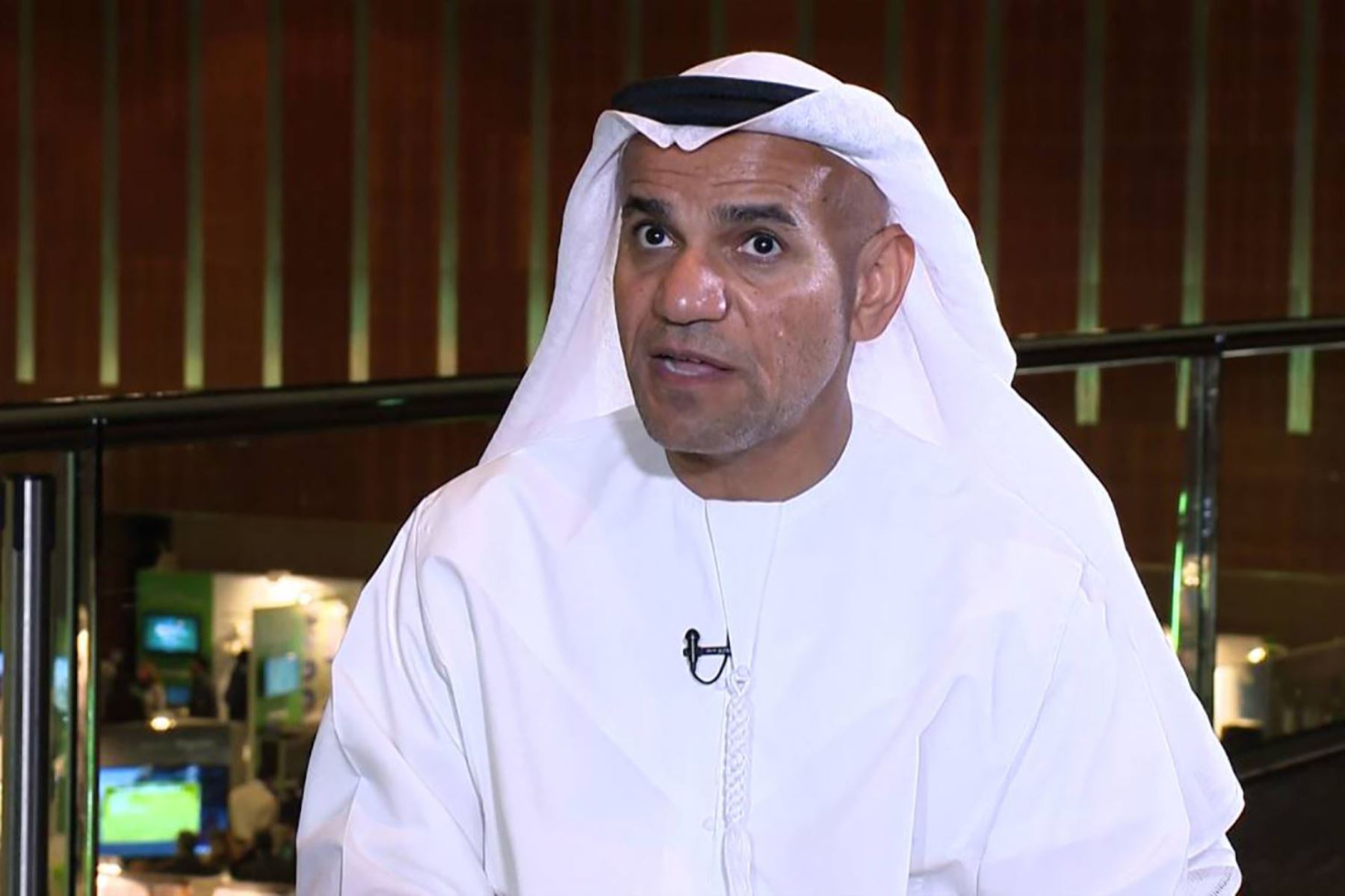 Director del Centro de Estudios para el Futuro, de la Universidad de Dubái, Saeed Al Dhaheri. ANDINA/Difusión