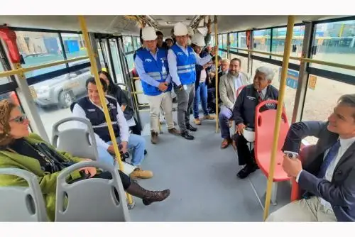 El alcalde de Lima, Arq. Miguel Romero, supervisó los avances de la ampliación del Metropolitano, la avenida Revolución y Pasamayito, obras que beneficiarán, en conjunto, a más de dos millones de vecinos del norte y este de nuestra capital.Foto: ANDINA/MML