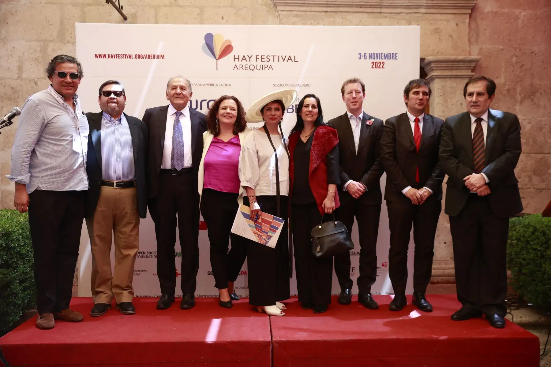 Hay Festival Arequipa vuelve a la presencialidad para celebrar su octava edición. Del 3 al 6 de noviembre con cuatro jornadas llenas de cultura y conocimiento. Foto: ANDINA/ Melina Mejía Hay Festival Arequipa vuelve a la presencialidad para celebrar su octava edición. Del 3 al 6 de noviembre con cuatro jornadas llenas de cultura y conocimiento. Foto: ANDINA/ Melina Mejía