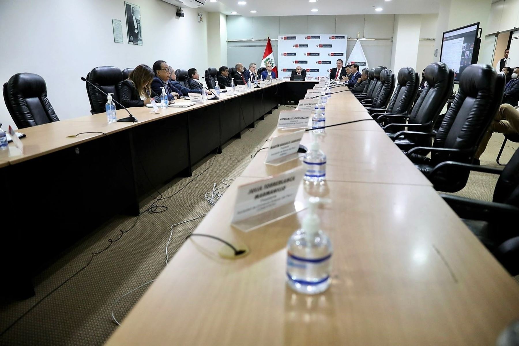 Representantes de los gremios empresariales no asistieron a la sesión extraordinaria del CNTPE. Foto: MTPE/Difusión.