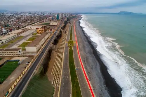 Inauguran primer tramo de la Costa Verde del Callao Foto: Difusión