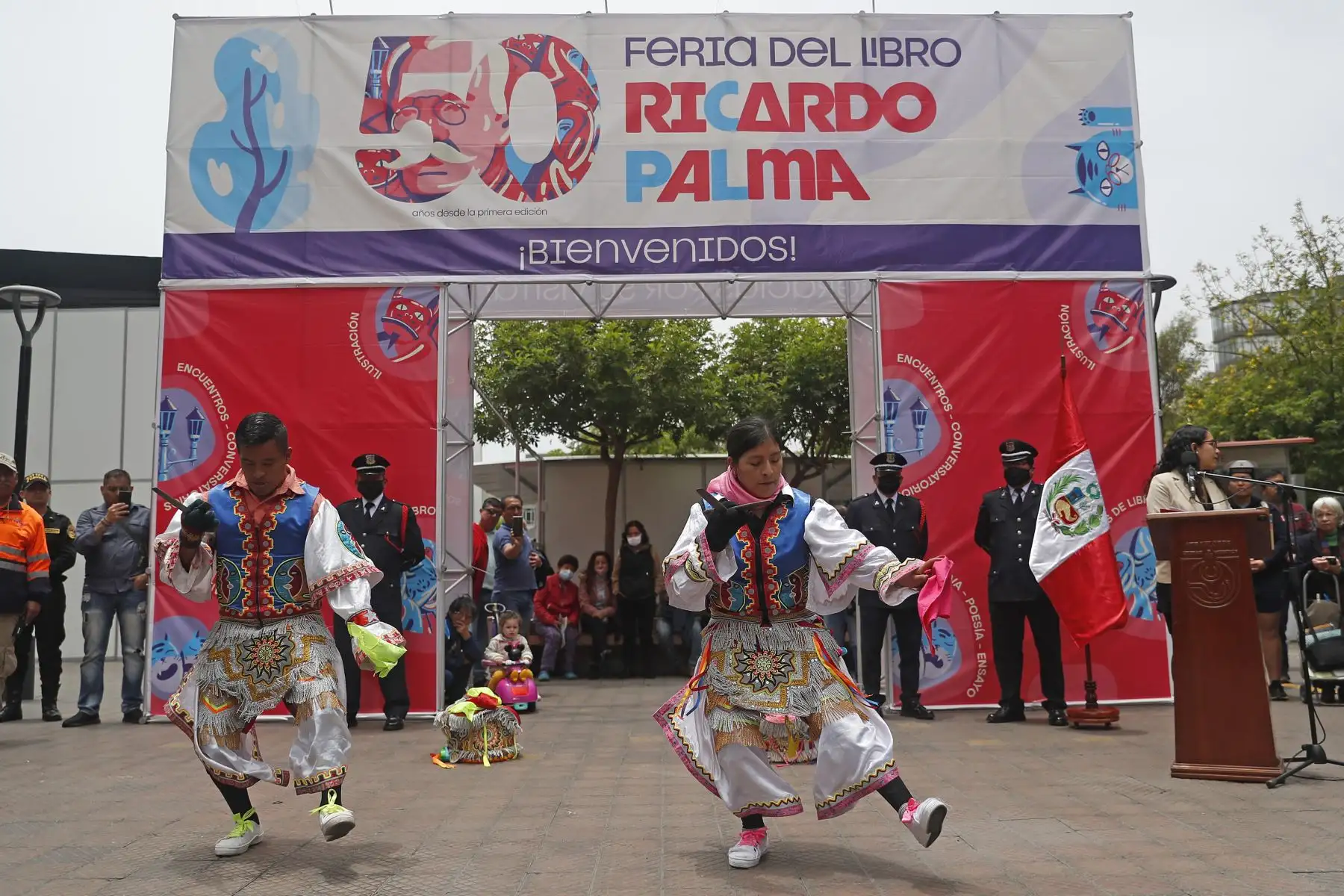 Inauguran Feria del Libro Ricardo Palma en el Parque Kennedy de Miraflores. Foto: ANDINA/Renato Pajuelo