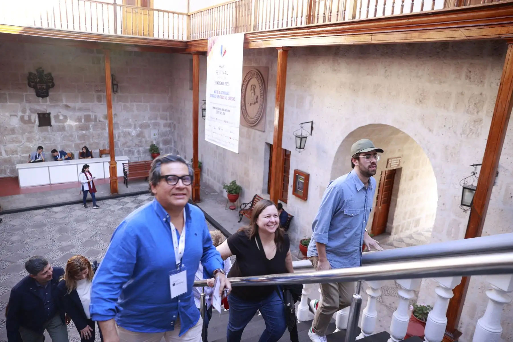 Hay Festival Arequipa tiene gran acogida por la población arequipeña y por turistas. Foto: ANDINA/Melina Mejía
