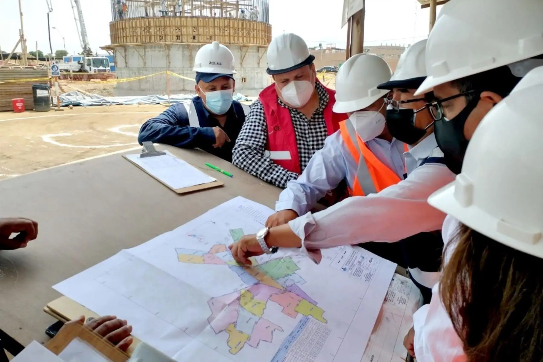 Proyectos de agua y saneamiento en favor de la comunidad. Foto: Otass/Difusión.