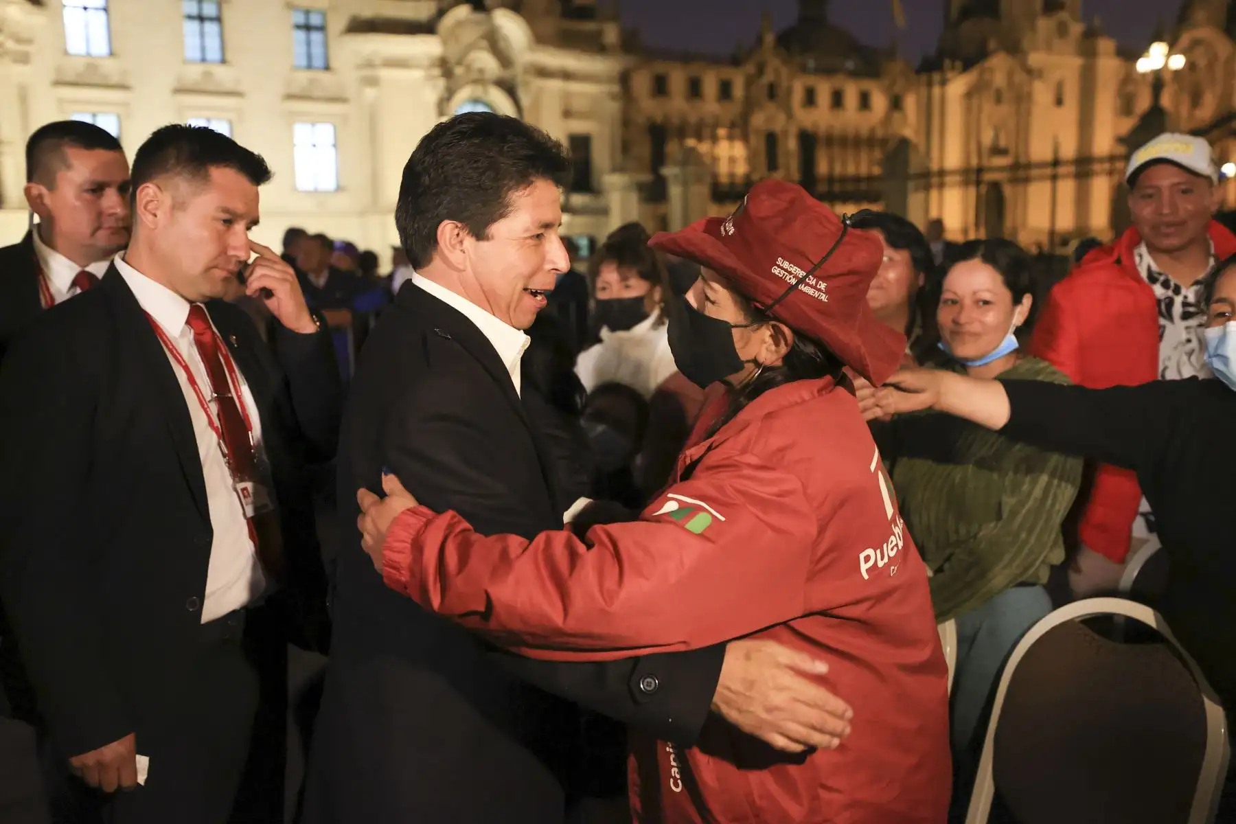 Presidente de la República, Pedro Castillo, sostuvo encuentro con obreros de la Confederación General de Trabajadores del Perú (CGTP)

Foto: ANDINA/Prensa Presidencia
