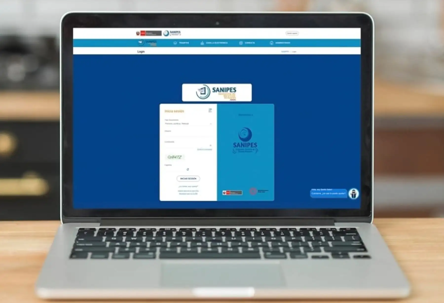 Sanipes habilita mesa de partes digital para atención a usuarios de pesca y acuicultura.