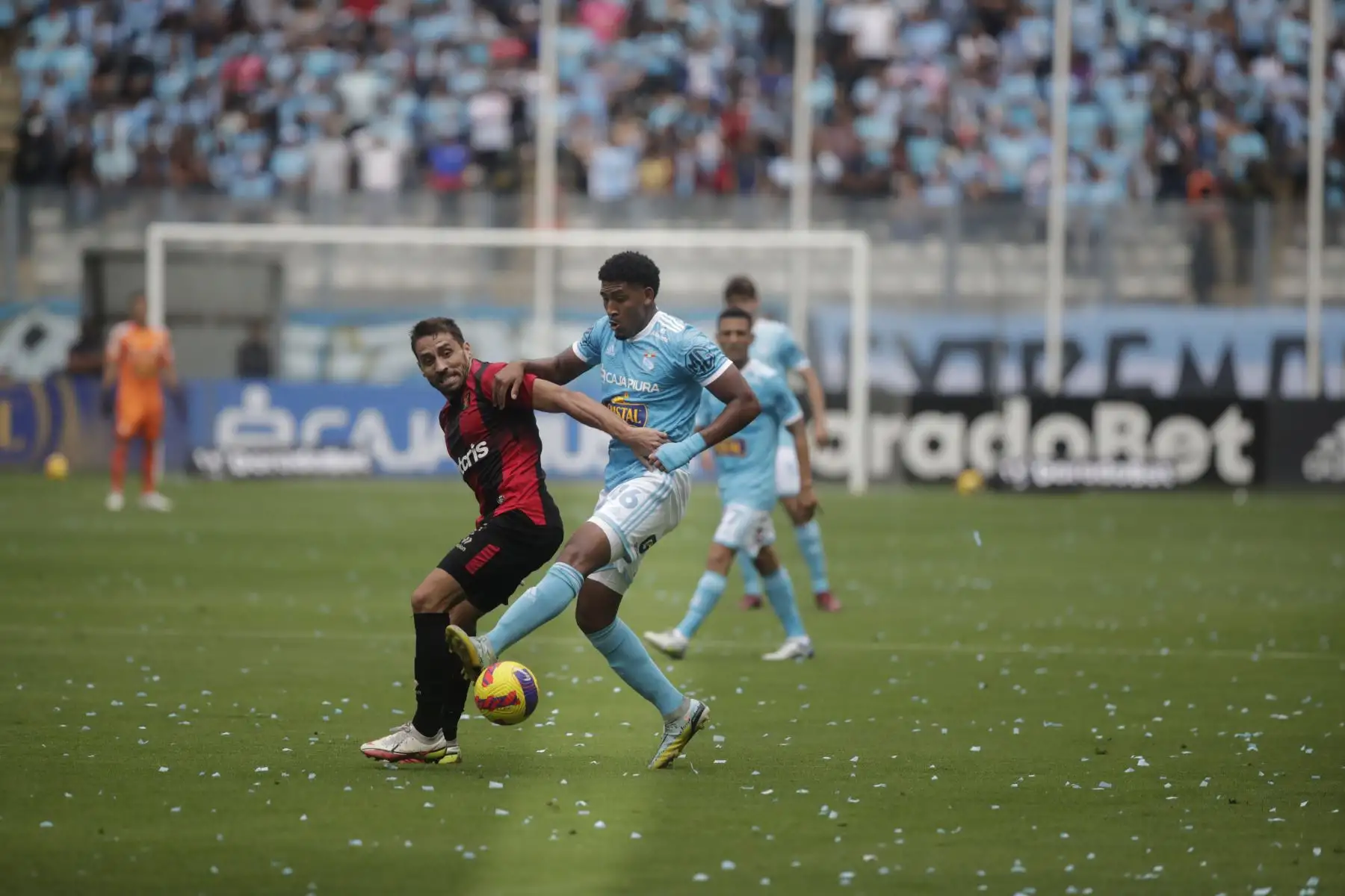 Sporting Cristal iguala sin goles con Melgar, por la segunda semifinal de la Liga 1 2022, en el estadio Nacional. Foto: ANDINA/Juan Carlos Guzmán