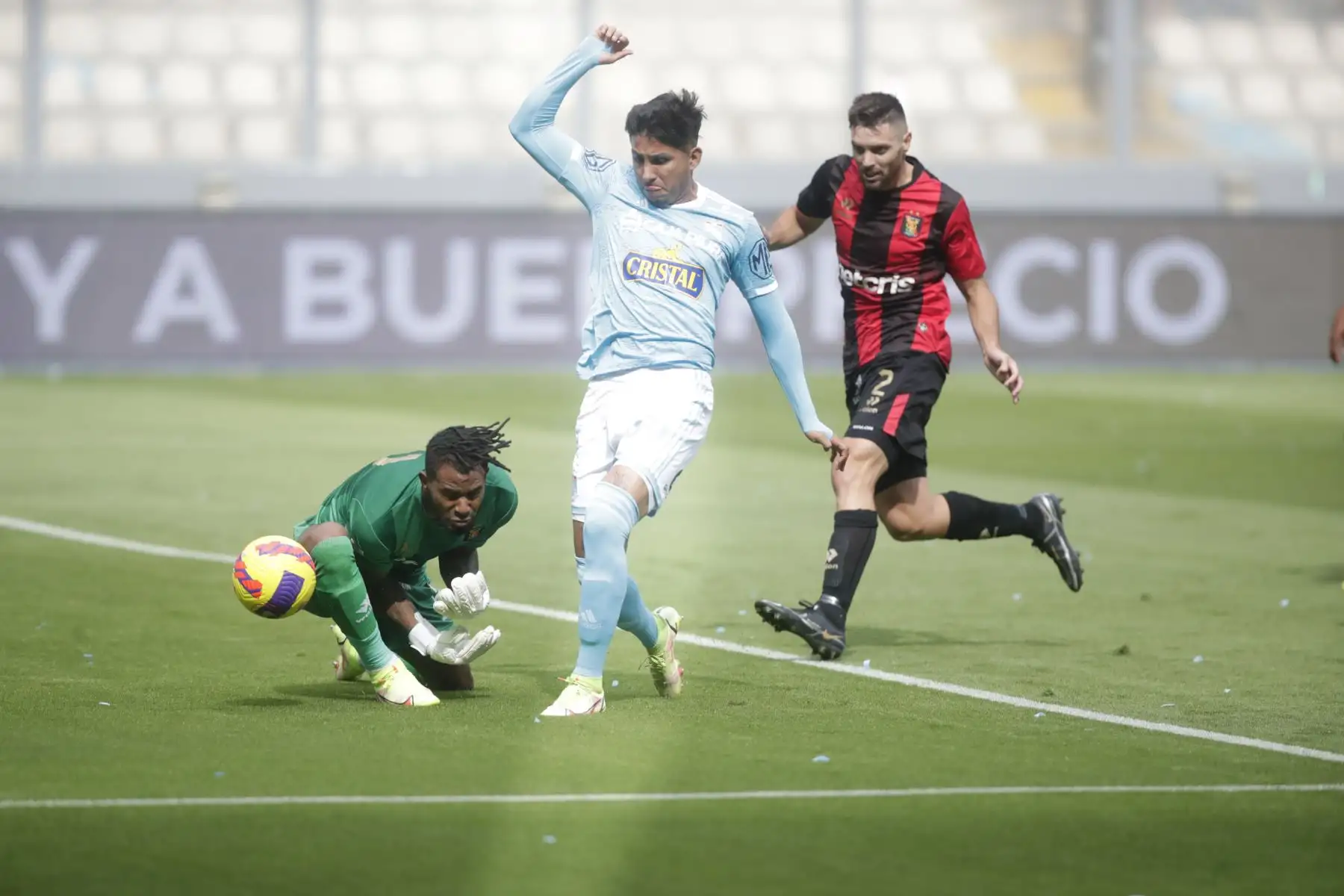 Sporting Cristal iguala sin goles con Melgar, por la segunda semifinal de la Liga 1 2022, en el estadio Nacional. Foto: ANDINA/Juan Carlos Guzmán
