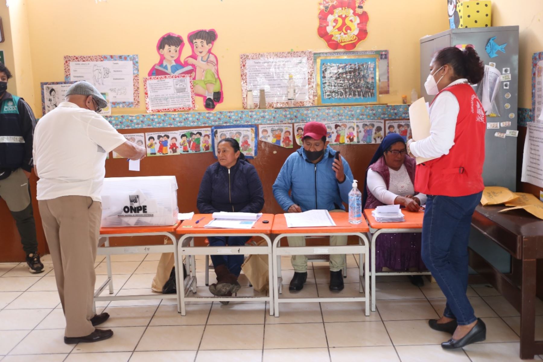 Fiscalizadores del JNE supervisaron elecciones de autoridades de centros poblados.