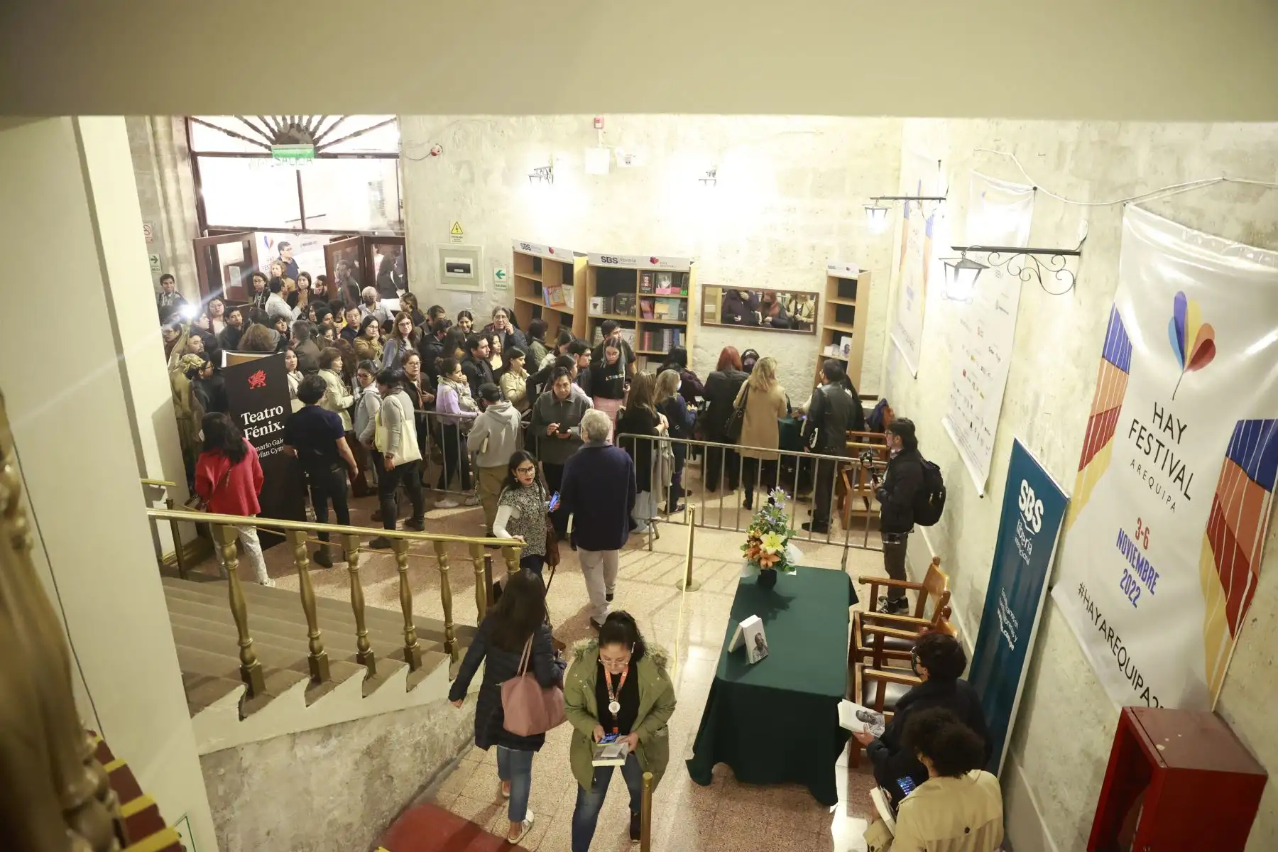 Hay Festival Arequipa convocó más de 25 mil asistentes durante los 5 días de actividades en Arequipa y Moquegua . Foto: ANDINA/Melina Mejía