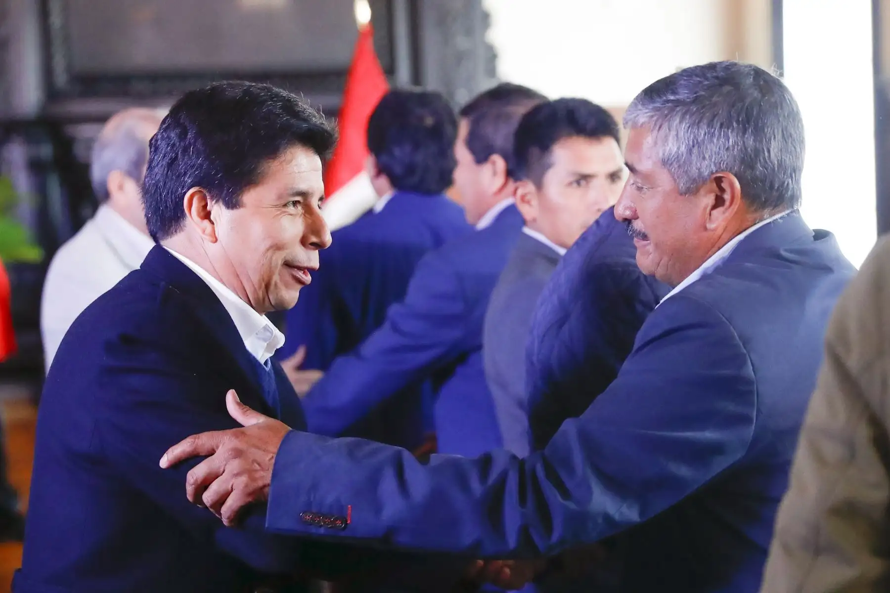 Presidente de la República, Pedro Castillo, se reúne con autoridades de la provincia de Chincheros, región Apurímac. Foto: ANDINA/Prensa Presidencia