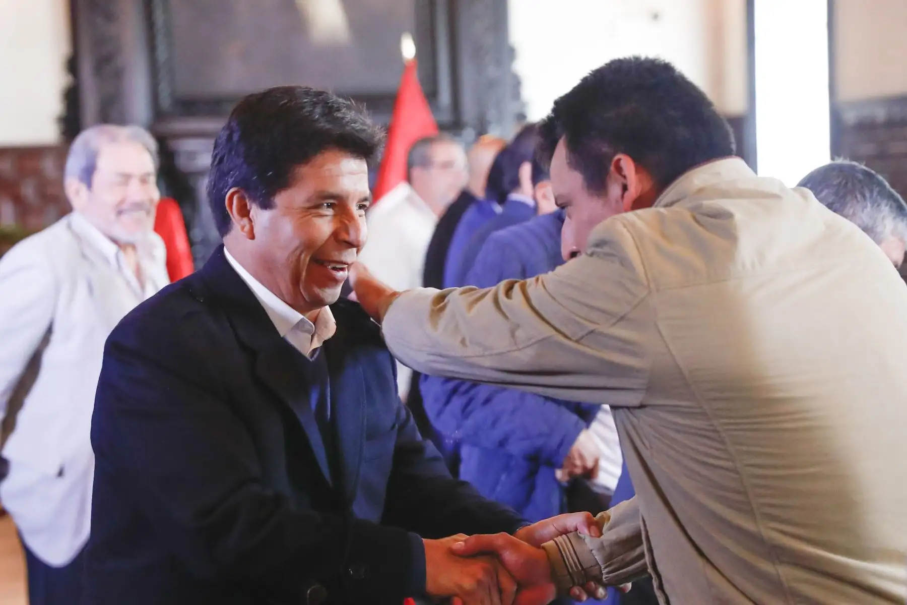 Presidente de la República, Pedro Castillo, se reúne con autoridades de la provincia de Chincheros, región Apurímac. Foto: ANDINA/Prensa Presidencia