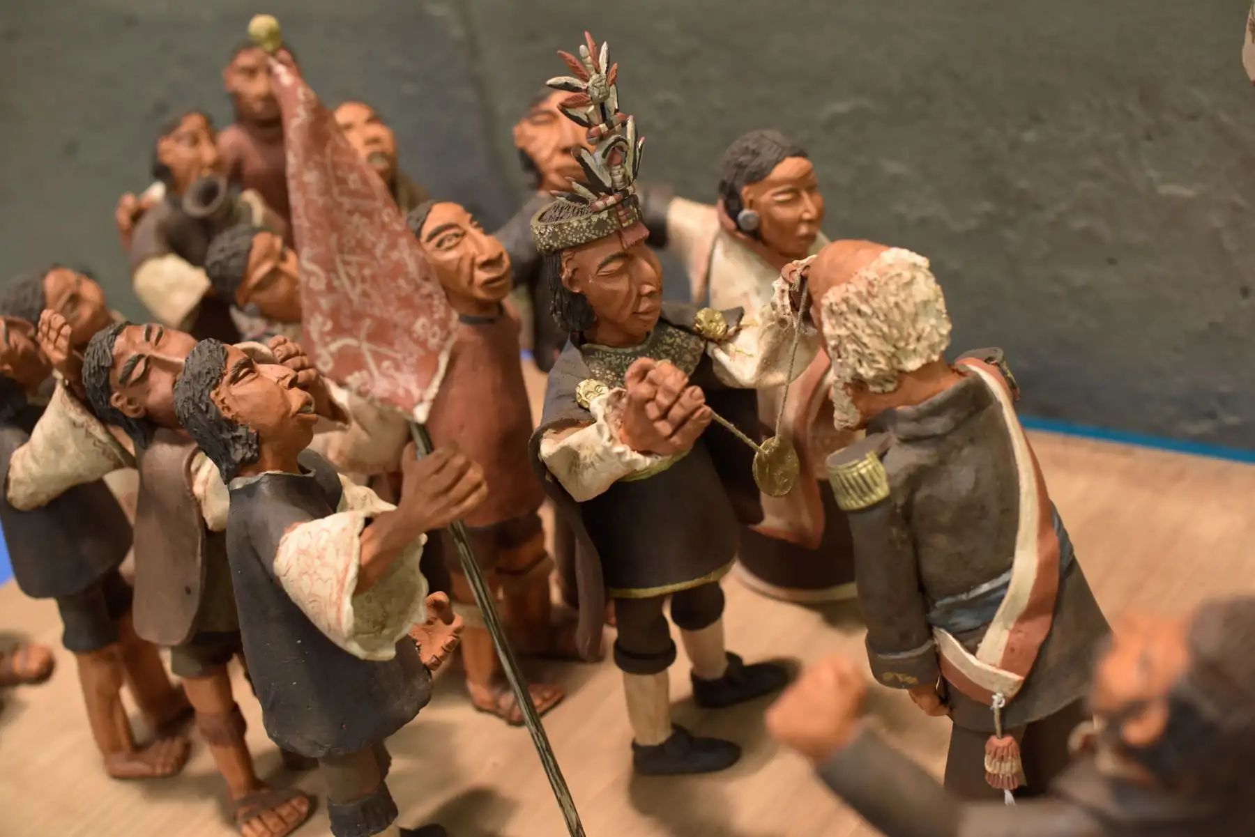 Estas creaciones de artesanos y artistas tradicionales de regiones fueron recibidas hoy por el Proyecto Especial Bicentenario del Ministerio de Cultura para su custodia y posterior exhibición. Foto: Proyecto Especial Bicentenario