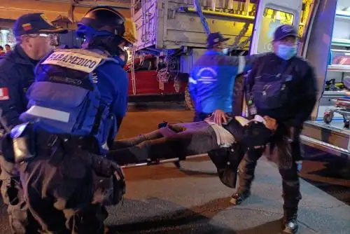 Esta noche se llevó a cabo el tercer y último Simulacro Nacional Multipeligro del año. Foto: ANDINA/Difusión
