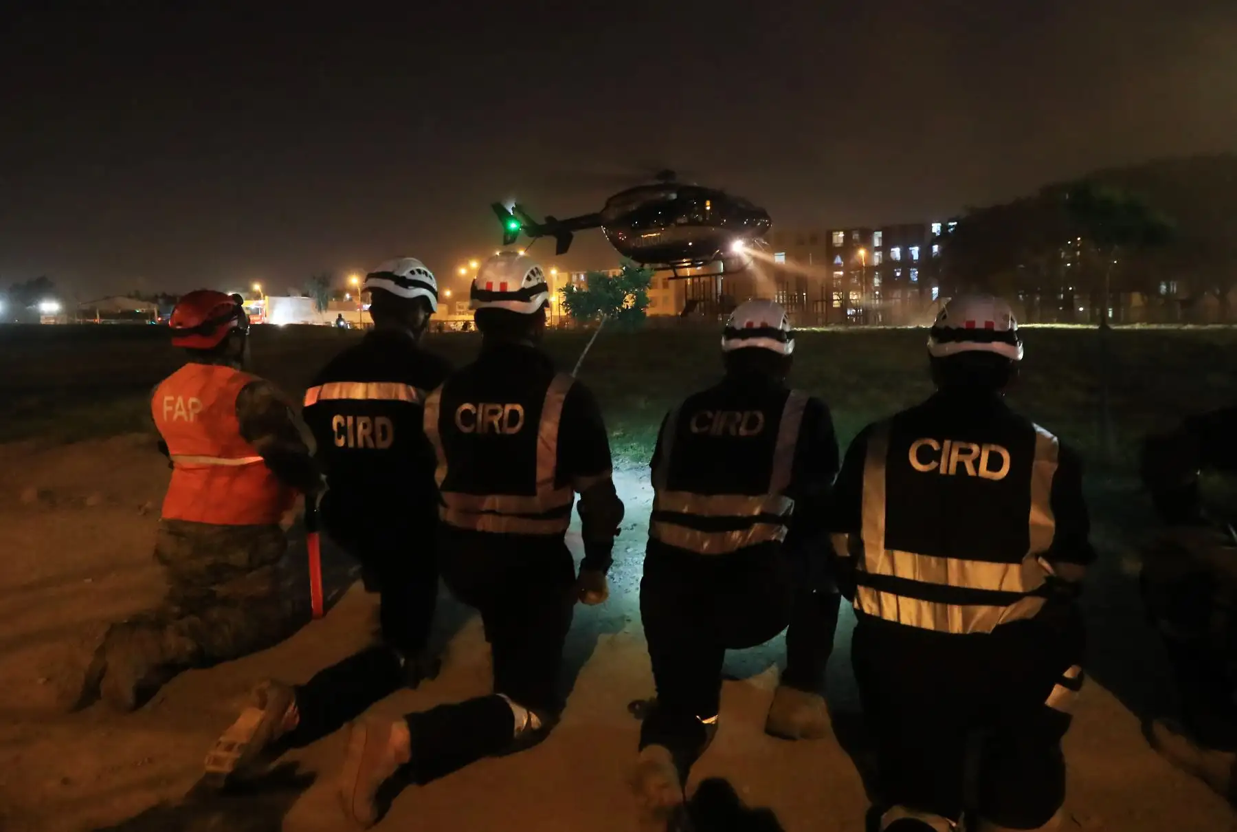 Ministerio de Defensa participa en el simulacro Nacional Multipeligro. Foto: ANDINA/Difusión