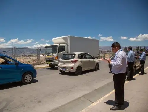 Técnicos del programa Promovilidad brindaron asistencia técnica a la municipalidad de Huamanga para analizar la demanda vehicular durante la pandemia del covid-19.