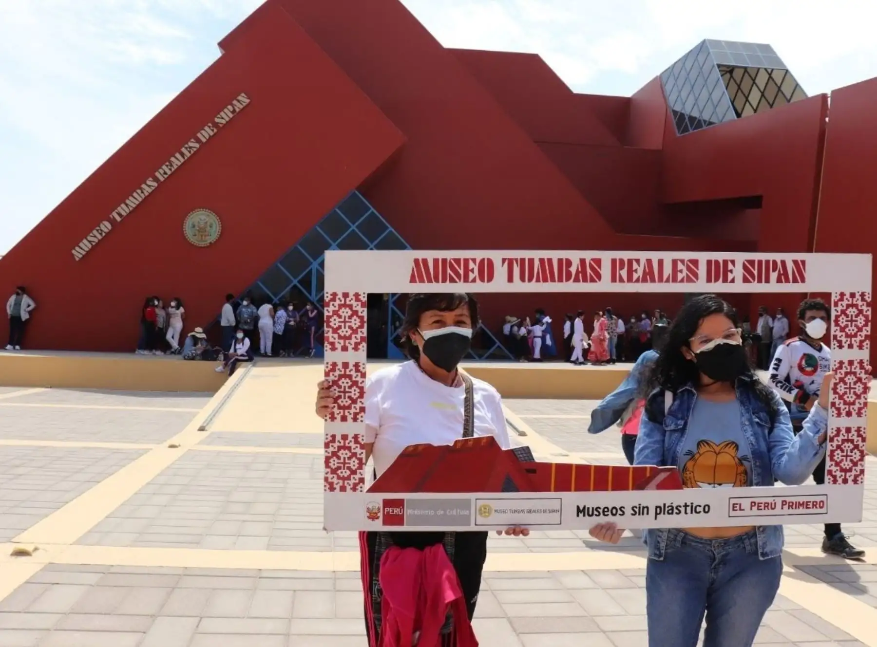 Con ingreso libre de visitantes y varias actividades el Museo Tumbas Reales de Sipán, ubicado en la ciudad de Lambayeque, conmemora su 20° aniversario de creación. ANDINA/Difusión