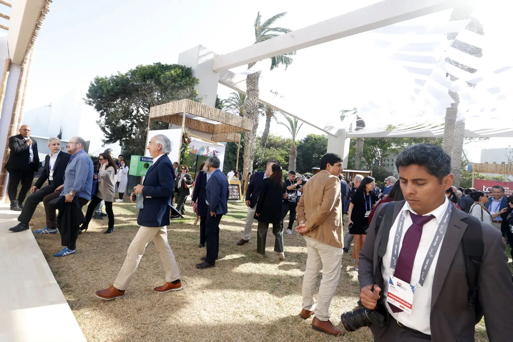 Se inaugura el CADE Ejecutivos 2022 en su edición número 60 que se desarrolla en Paracas de forma presencial tras dos años de pandemia. Foto: ANDINA/Vidal Tarqui