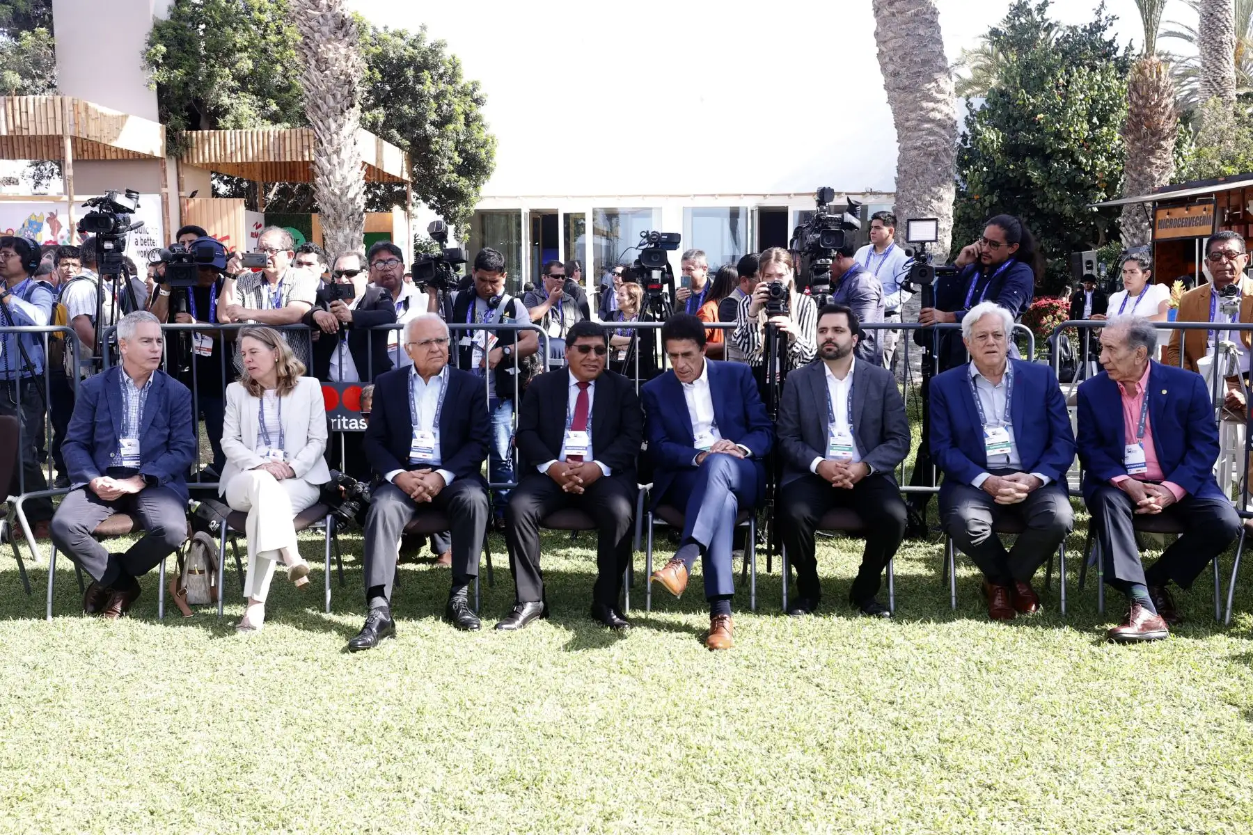 Se inaugura el CADE Ejecutivos 2022 en su edición número 60 que se desarrolla en Paracas de forma presencial tras dos años de pandemia. Foto: ANDINA/Vidal Tarqui