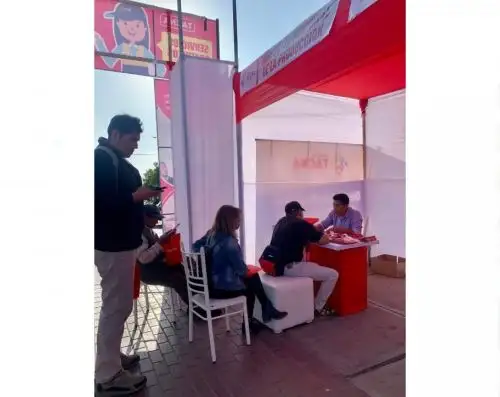 El Gobierno Regional de Tacna, con el apoyo del Ministerio de la Producción, organizó la feria "Ruta de la Formalización" para promover los beneficios de ser formal a los emprendedores tacneños. ANDINA/Difusión
