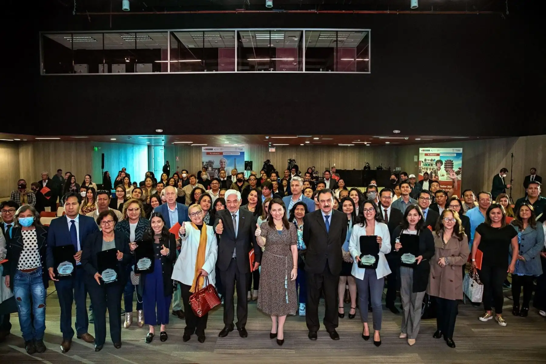 En la ceremonia del Día del Exportador Peruano, se reconoció a las empresas del sector que mejor desempeño tuvieron en el presente año. Foto: Cortesía.