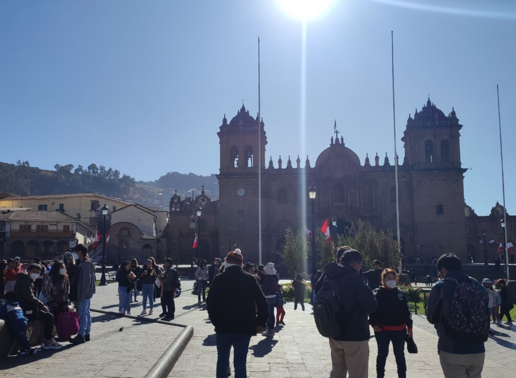 Región Cusco registra radiación ultravioleta UV con índices extremadamente altos que llegan a los niveles 16 y 17, alertó el Senamhi. Foto: ANDINA/Percy Hurtado Santillán.
