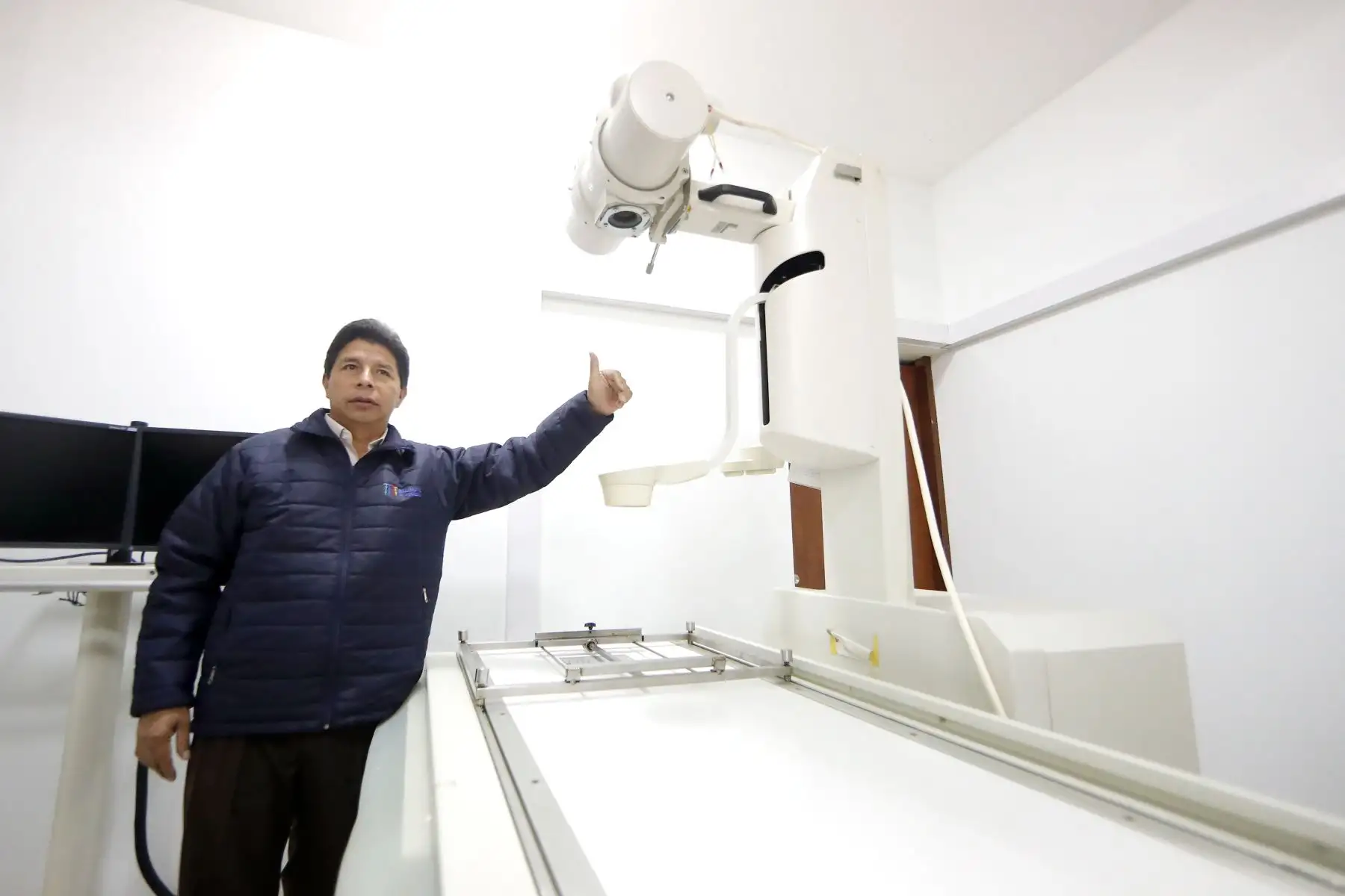 El presidente de la República, Pedro Castillo, participa  en la inauguración de la ampliación del centro materno infantil "Tambo Viejo", en el distrito de Cieneguilla. Foto: ANDINA/ Prensa Presidencia