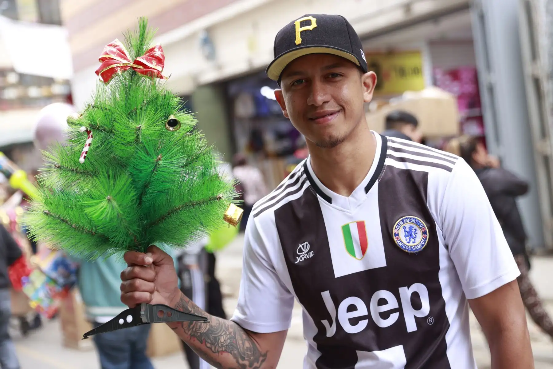 El comprador podrá encontrar una feria de arboles de navidad de todos los tamaños. Foto: ANDINA/Melina Mejía