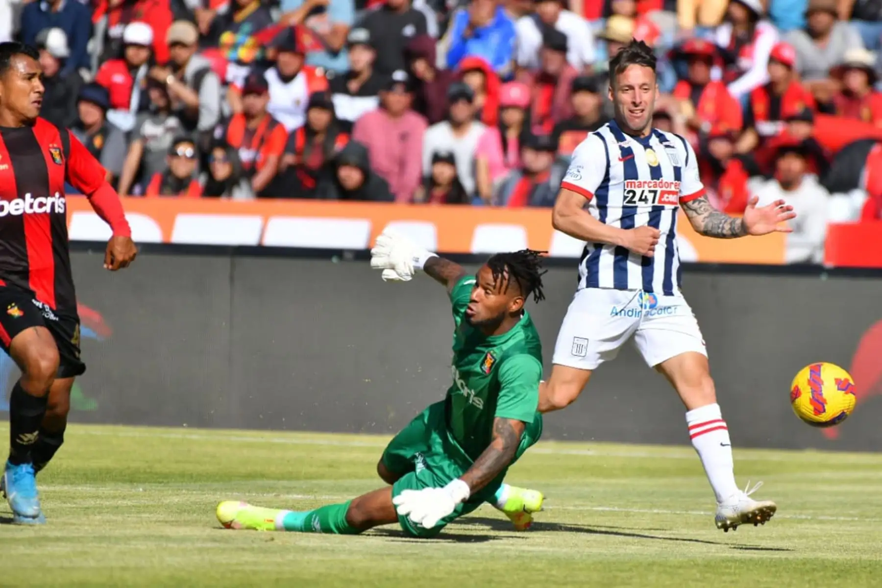 Melgar y Alianza Lima se enfrentan en la primera final de la Liga 1 en el estadio Monumental de la UNSA en Arequipa.

Foto:Cortesía Diego Ramos