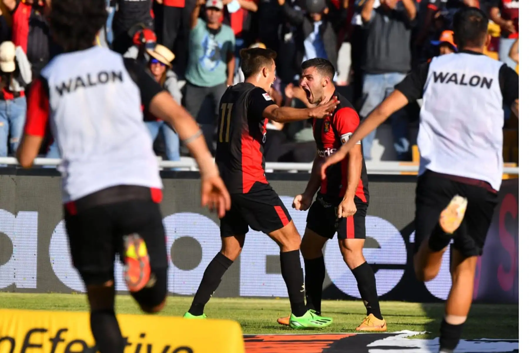 Melgar y Alianza Lima se enfrentan en la primera final de la Liga 1 en el estadio Monumental de la UNSA en Arequipa.

Foto:Cortesía Diego Ramos