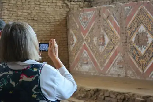 Se espera que el 17 de noviembre llegue otro crucero de lujo al puerto de Salaverry con unos 400 turistas extranjeros y también visiten huaca de la Luna. Foto: Huaca de la Luna