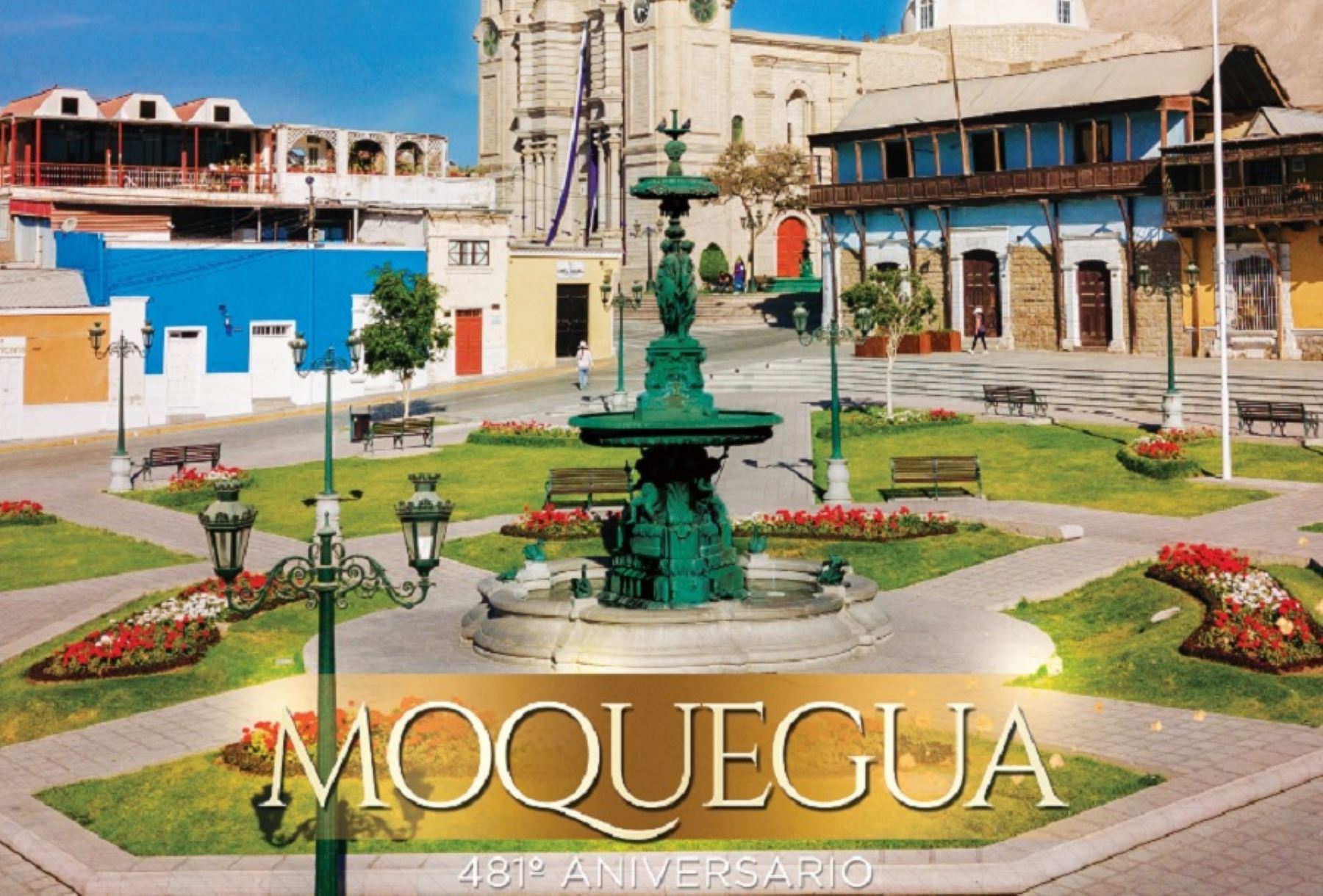 Ubicada a mitad del camino entre los Andes y el mar de Grau, la ciudad de Moquegua se apresta a celebrar con entusiasmo su 481 aniversario de fundación española.