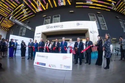 Inauguración de Perú Moda & Deco. Cortesía Promperú