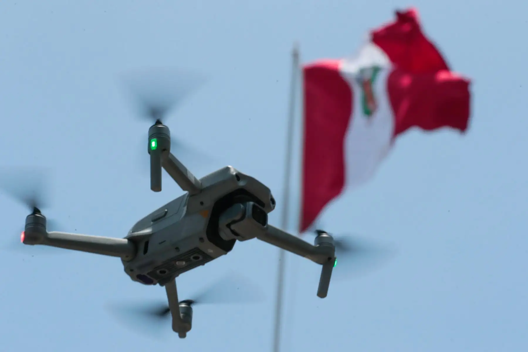 La feria SITDRONE 2022, será un evento tecnológico sin precedentes en el país que reunirá a empresas, universitarios, familias y profesionales dedicados al desarrollo de drones y sistemas de vehículos no tripulados, fabricantes de sensores y software, entre otros. Foto: ANDINA/ Carlos Lezama Villantoy