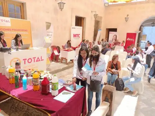 Un total de 90 emprendedores y mypes de Arequipa participan de la Rueda de Negocios 2022 que se desarrolla en la ciudad blanca y que busca reactivar los pequeños negocios. ANDINA/Difusión