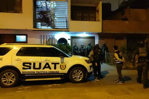 El operativo es producto de un trabajo de inteligencia policial que viene del 2021 Foto: Fiscalía
