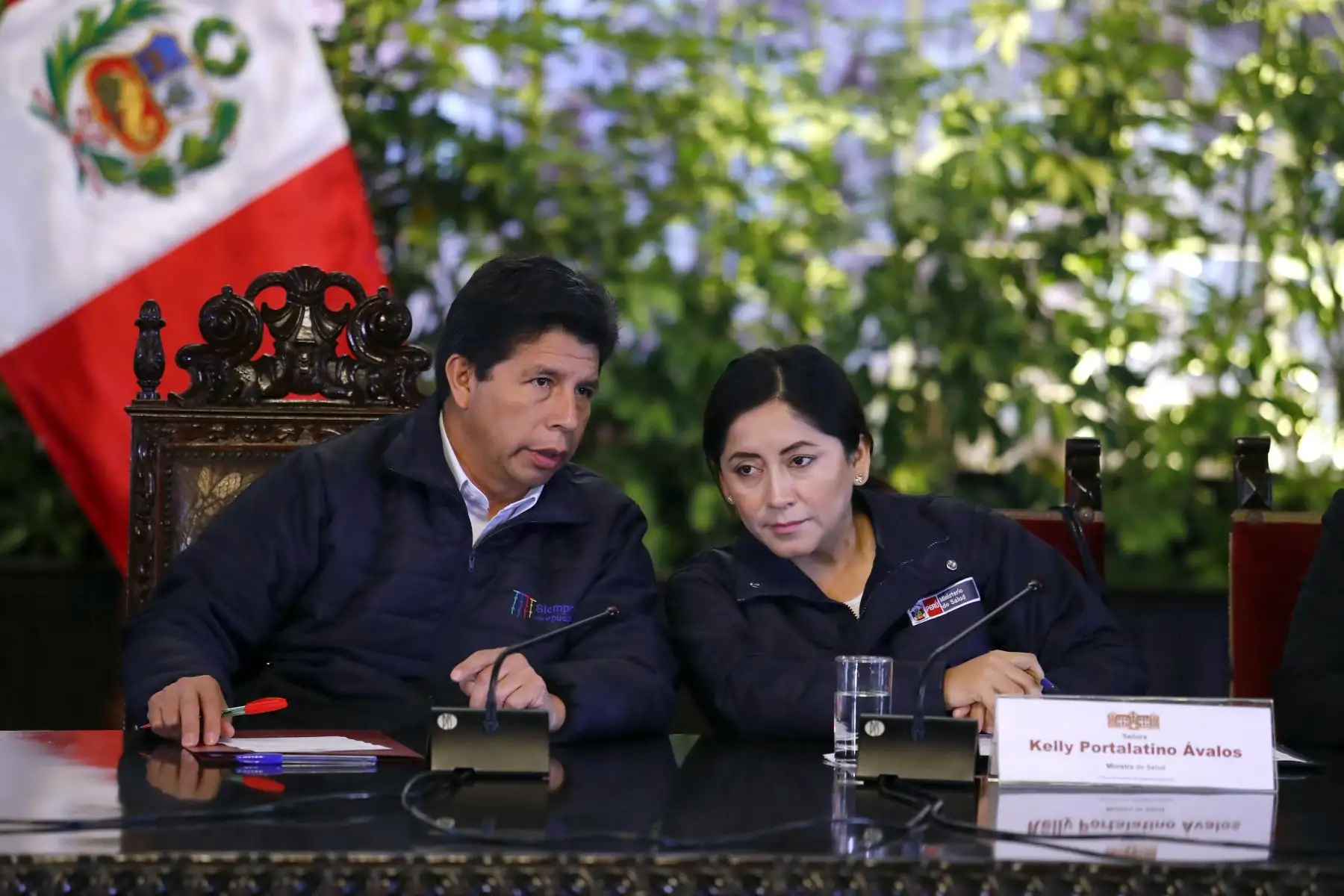 Presidente Pedro Castillo sostuvo reunión con dirigentes del distrito de San Juan de Lurigancho. Foto: ANDINA/Prensa Presidencia