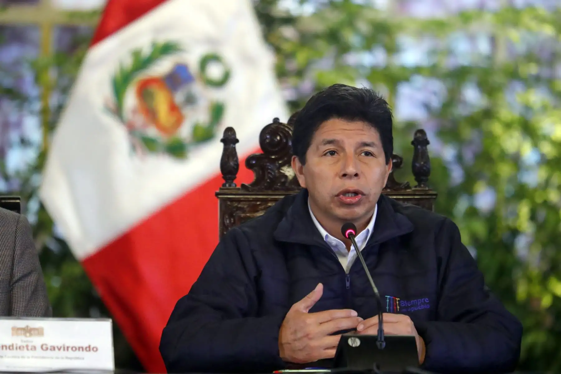 Presidente Pedro Castillo sostuvo reunión con dirigentes del distrito de San Juan de Lurigancho. Foto: ANDINA/Prensa Presidencia